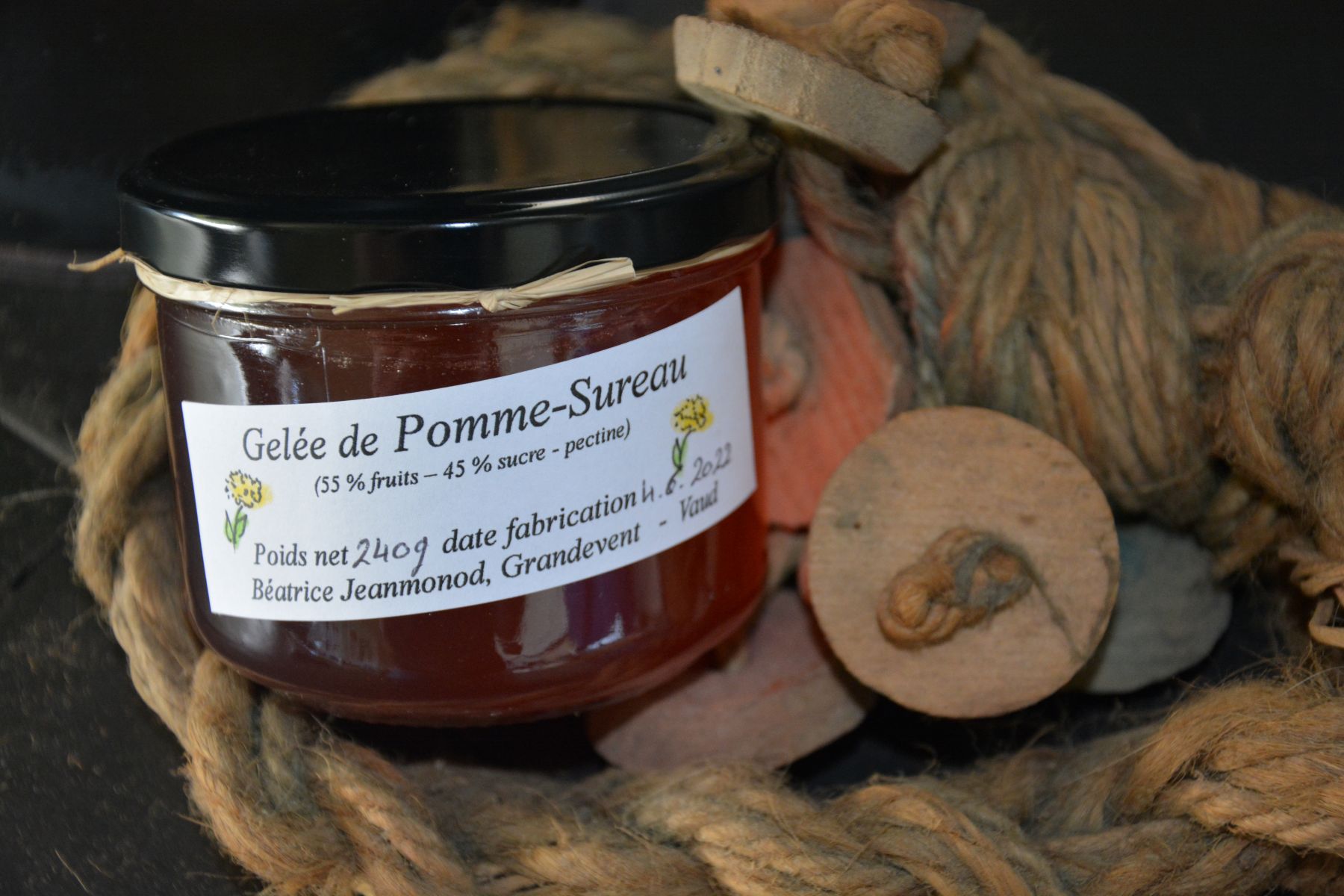 gelées, confitures, coing, surreau