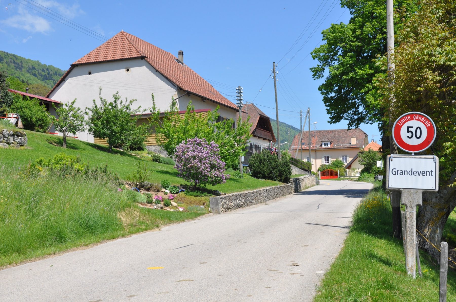 Entrée de Grandevent