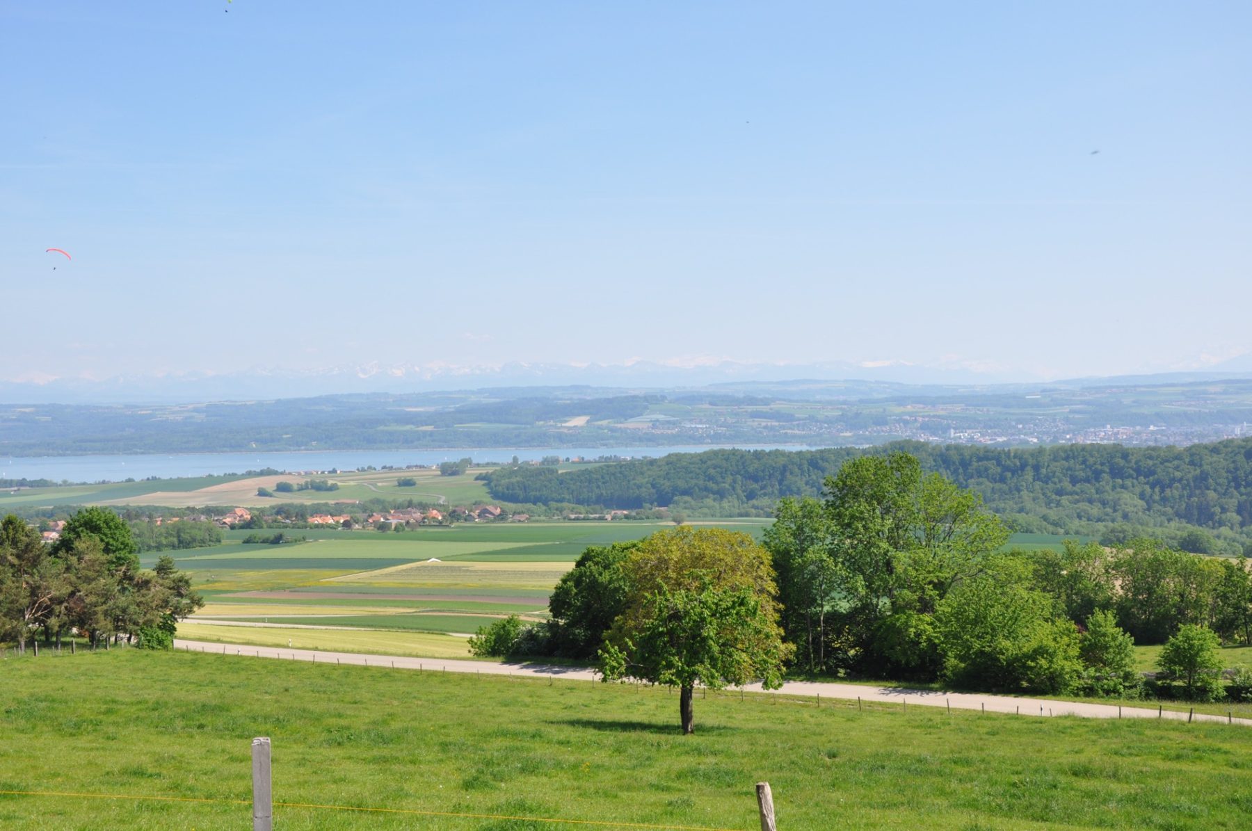Paysage de Grandevent et nature
